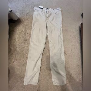 Stone gray, corduroy pants, never worn before (original tags still on)